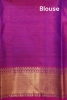 Pure Handloom Checks Chakram Kanjeevaram Silk Saree